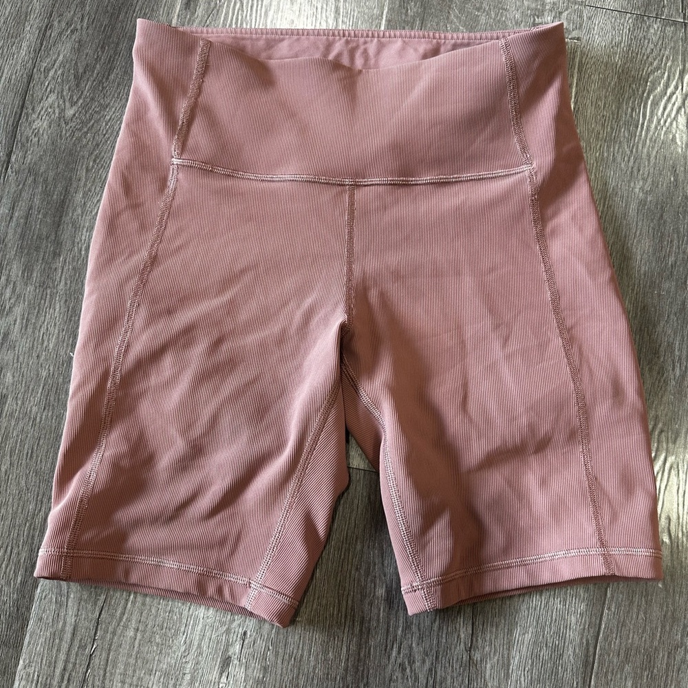 lululemon athletica Dusty Rose Bike Shorts